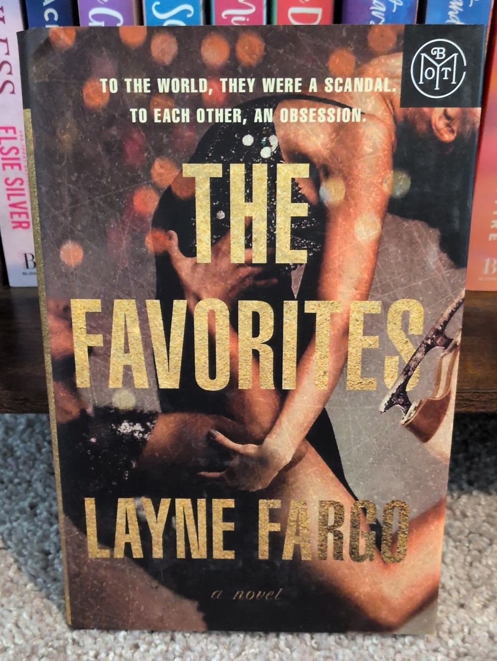 The Favorites by Layne Fargo - Gold & Black Book Cover
